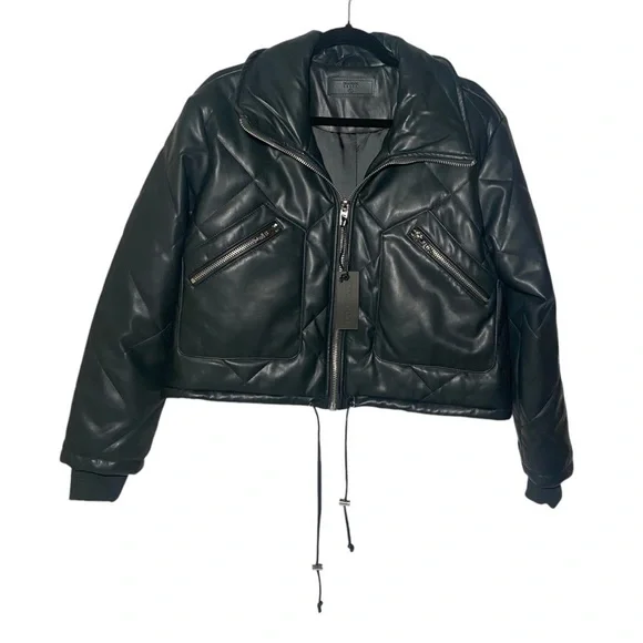 Blank NYC On The Rise Puffer Bomber Jacket - Picture 7 of 15